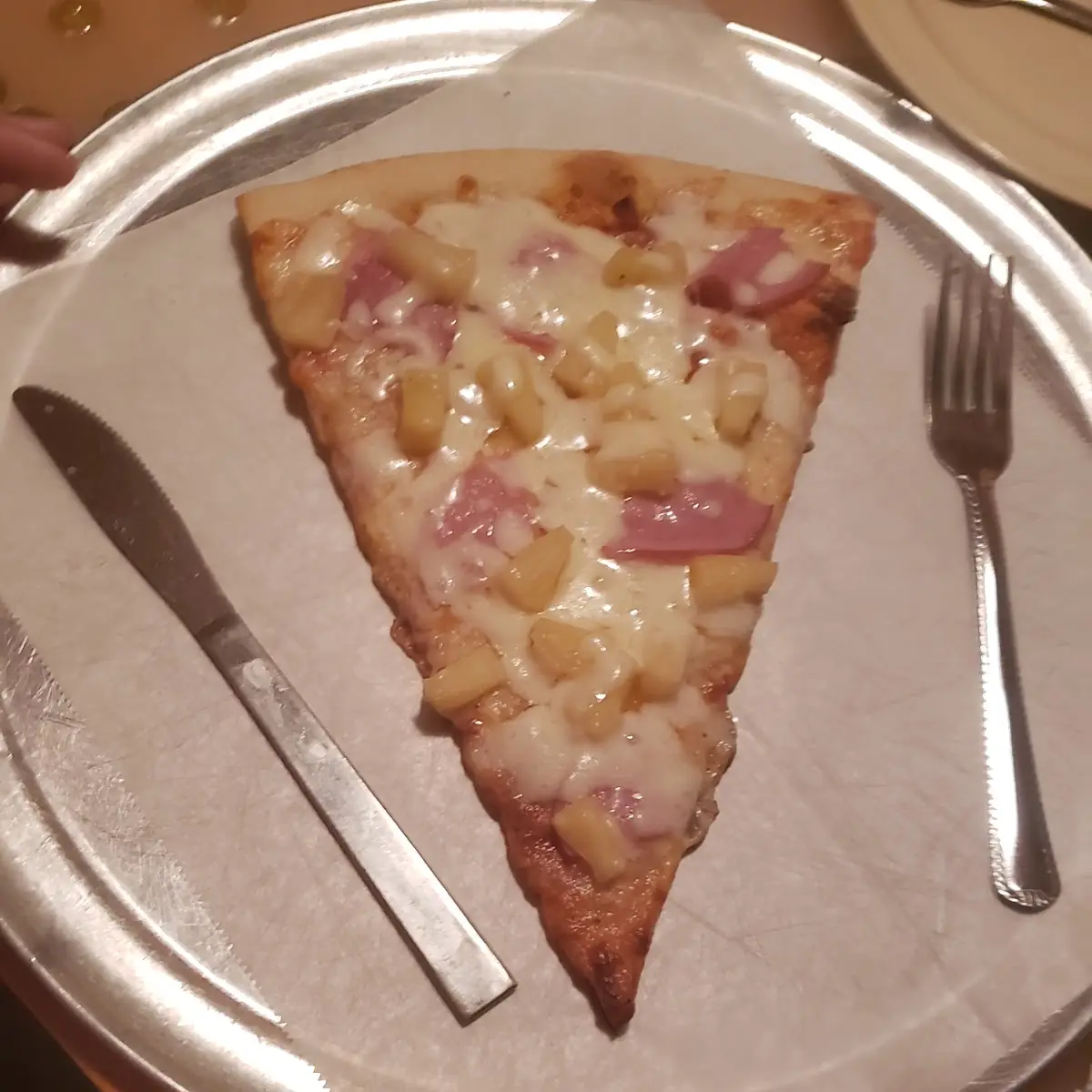 Hawaiian Pizza Slice