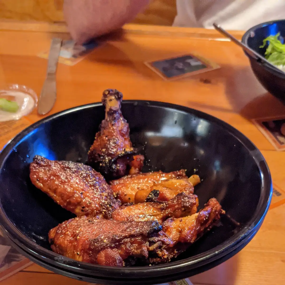 Triple Baked Chicken Wings