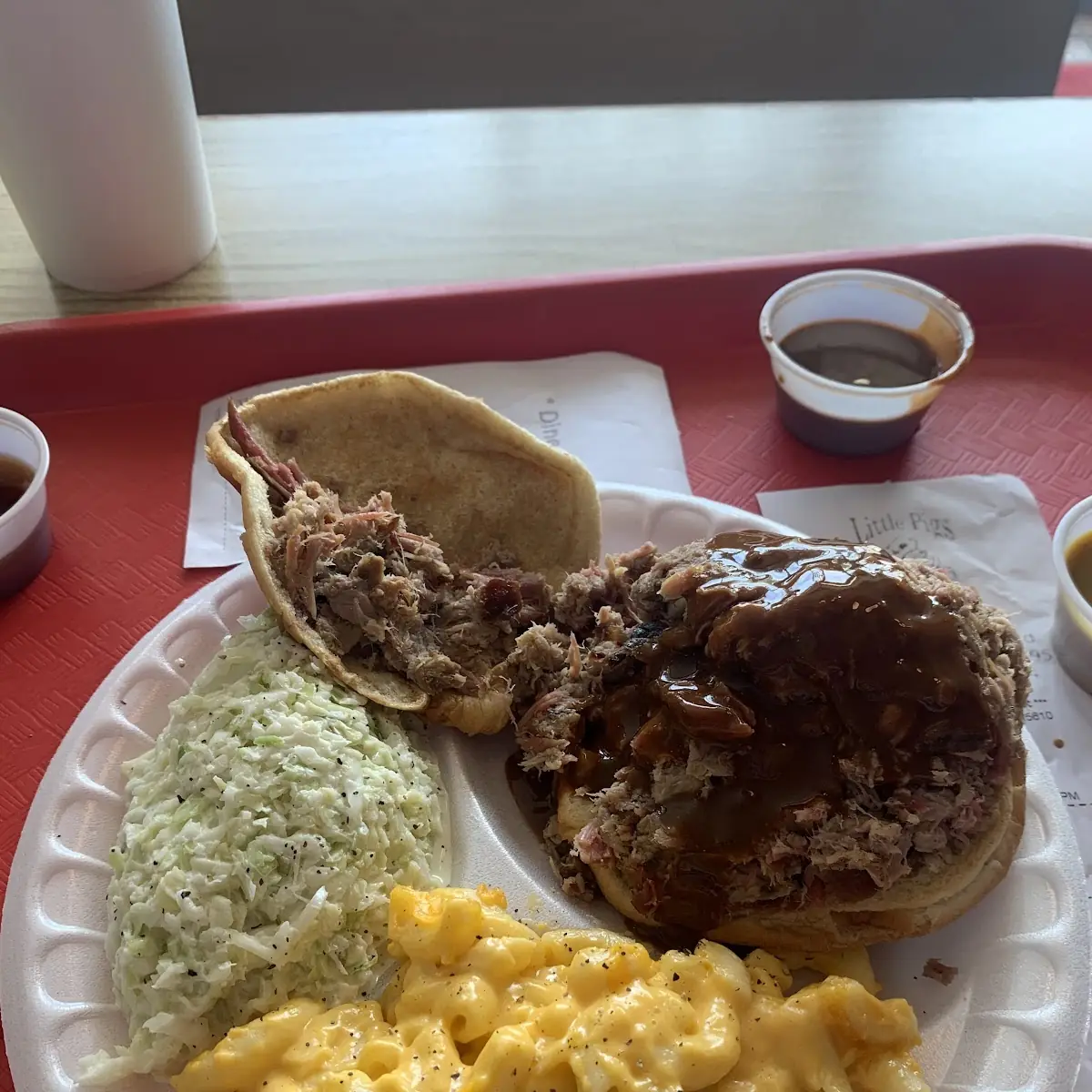 Pulled Pork with Coleslaw