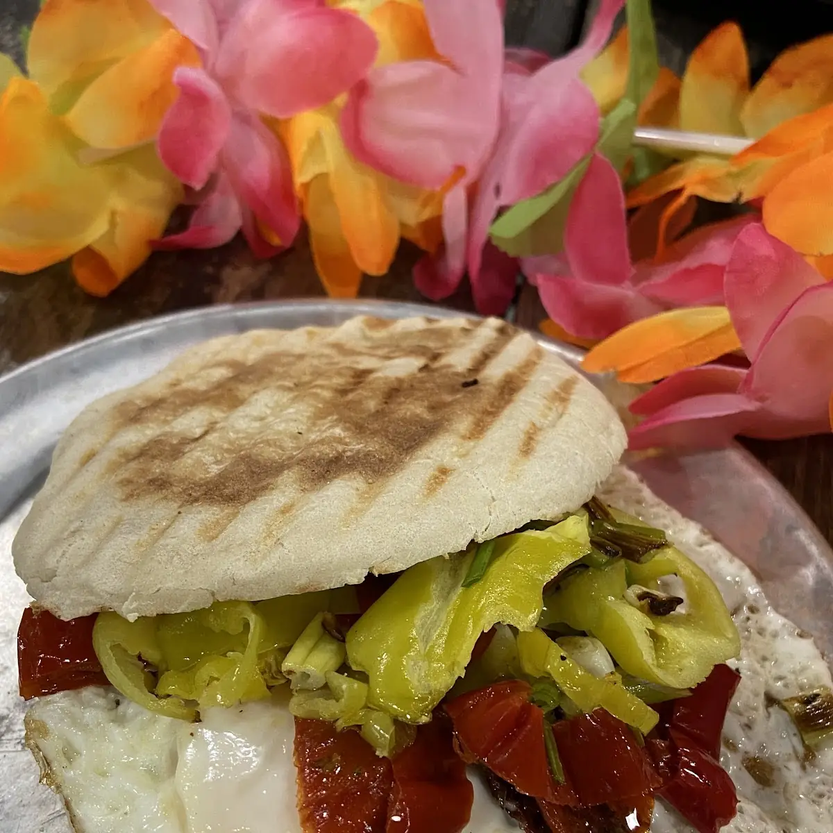 Breakfast Sandwich Add Peppers