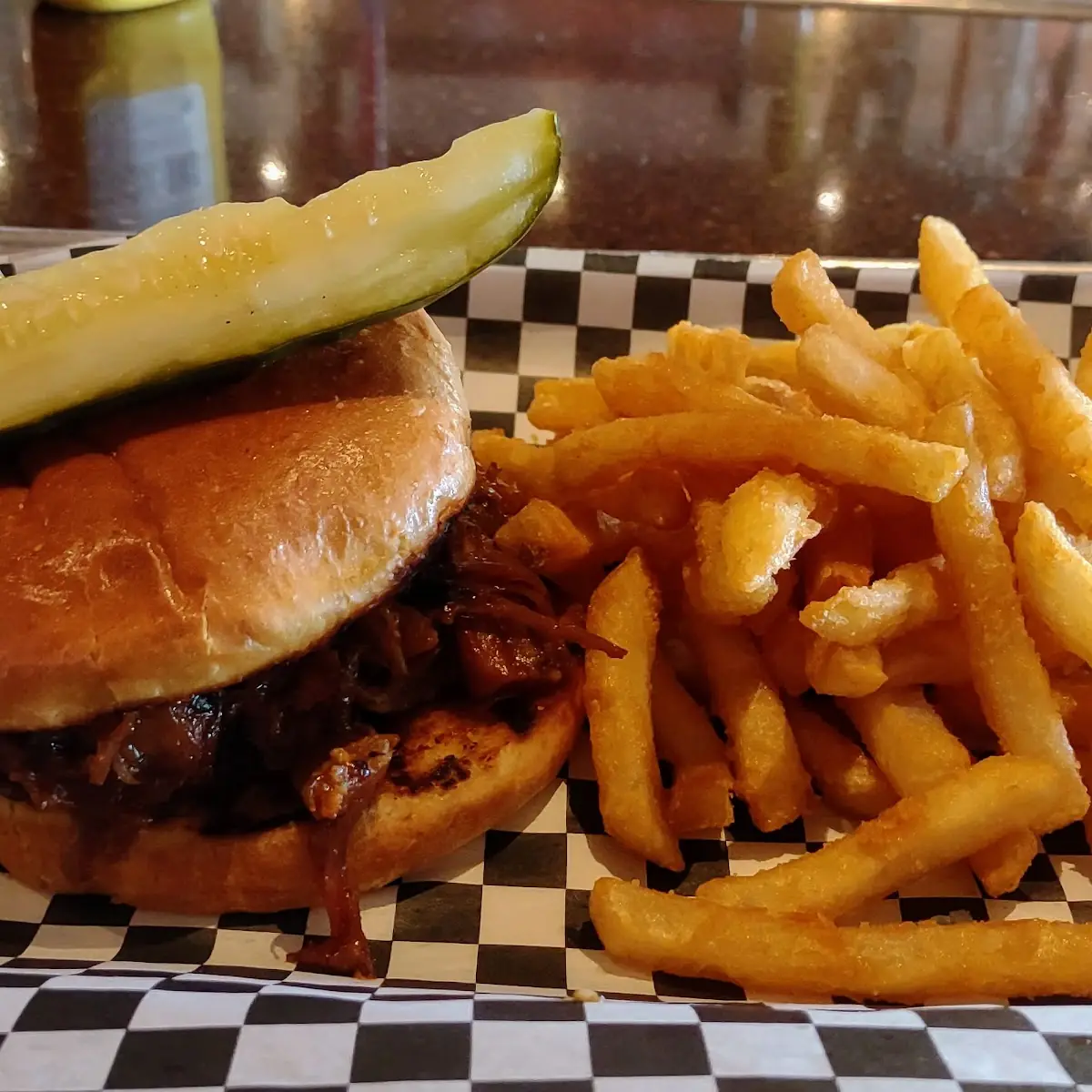 BBQ Pulled Pork Sandwich