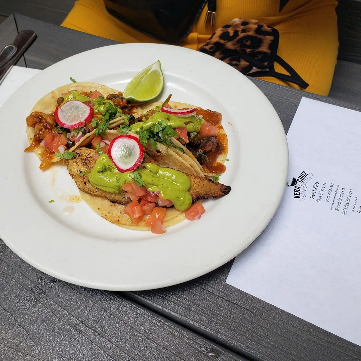 Shrimp Aguachile Tostada