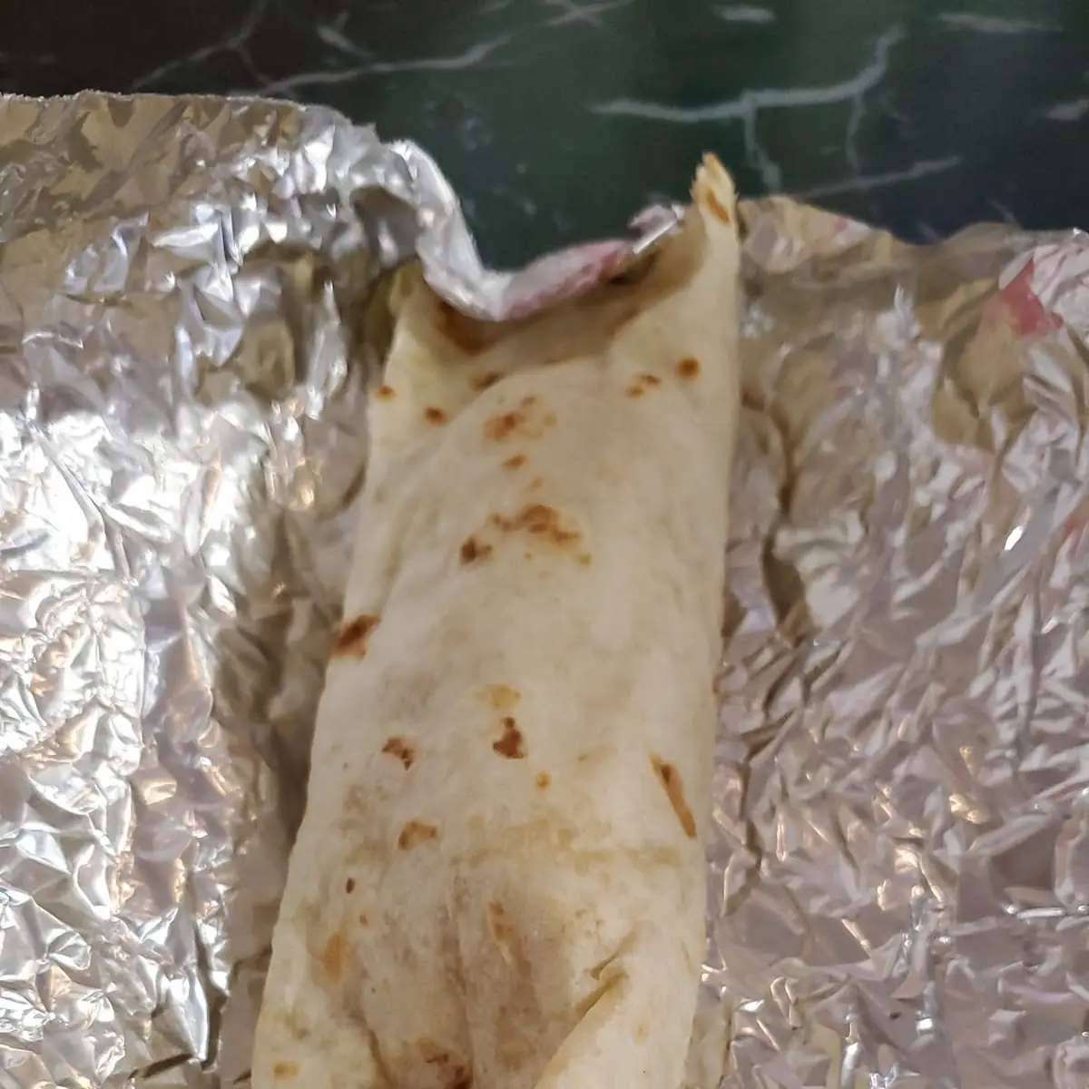 Egg and Potato Burrito