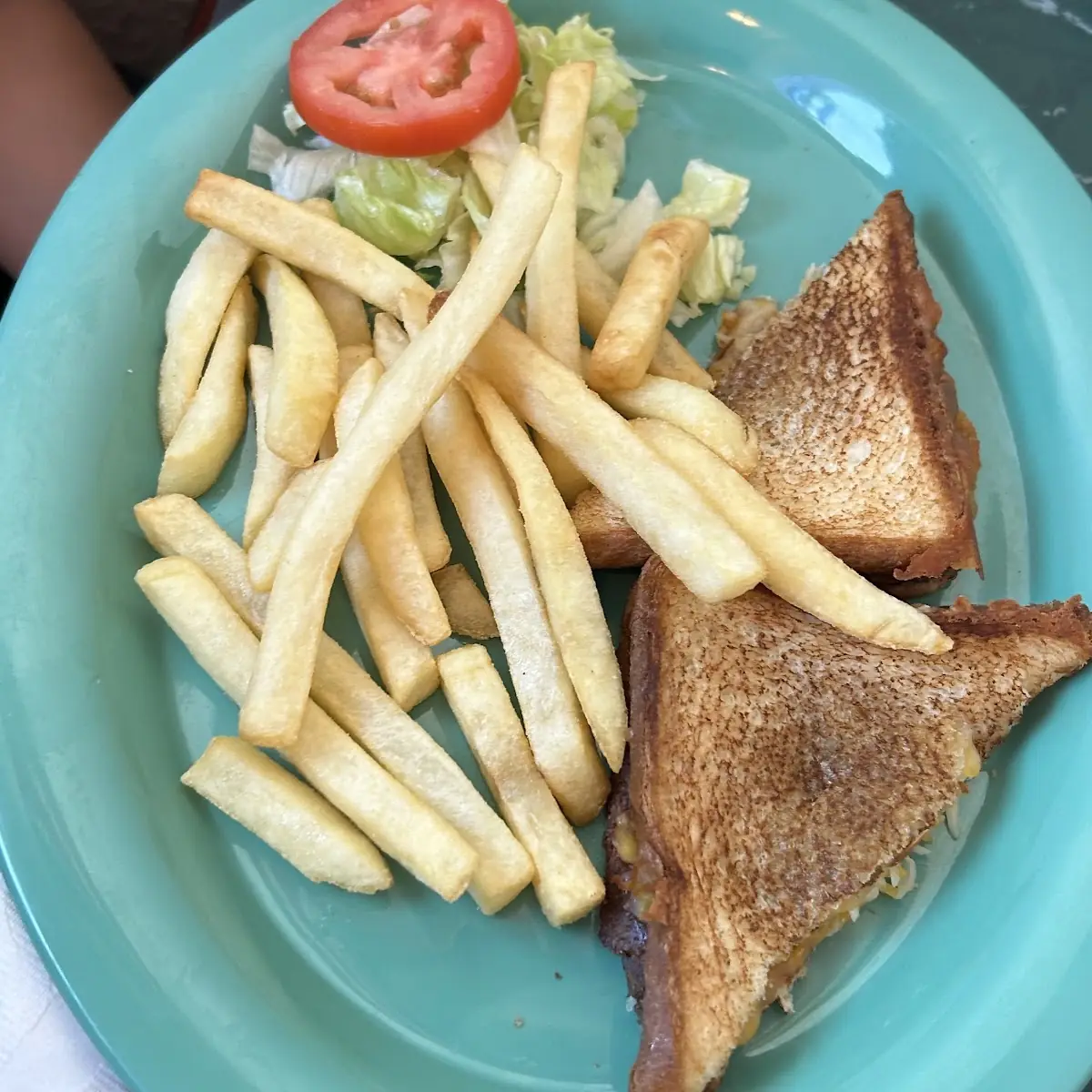 Grilled Cheese and Fries