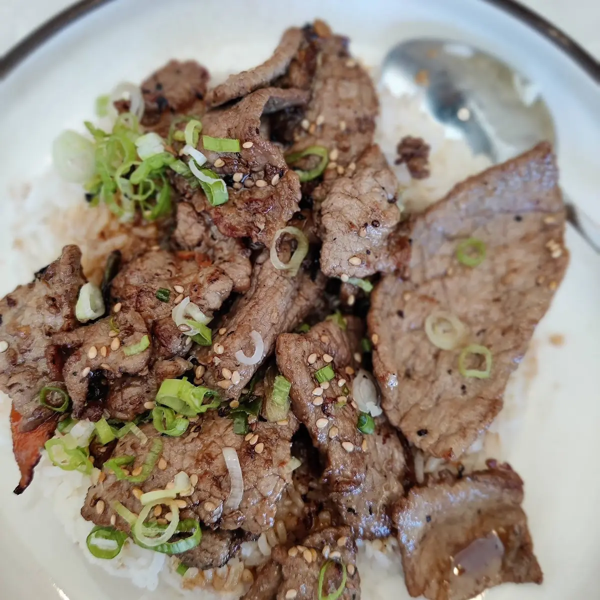 Korean BBQ with Rice