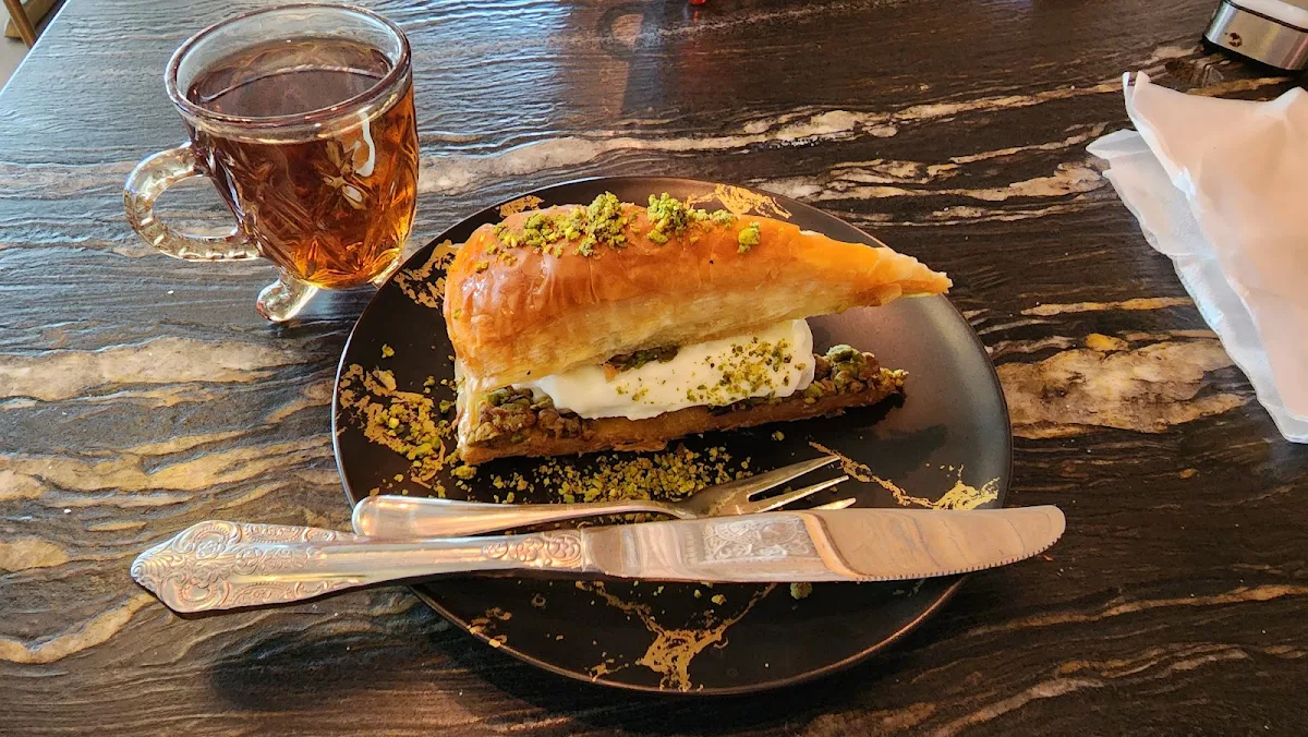 Baklava with Ice Cream T