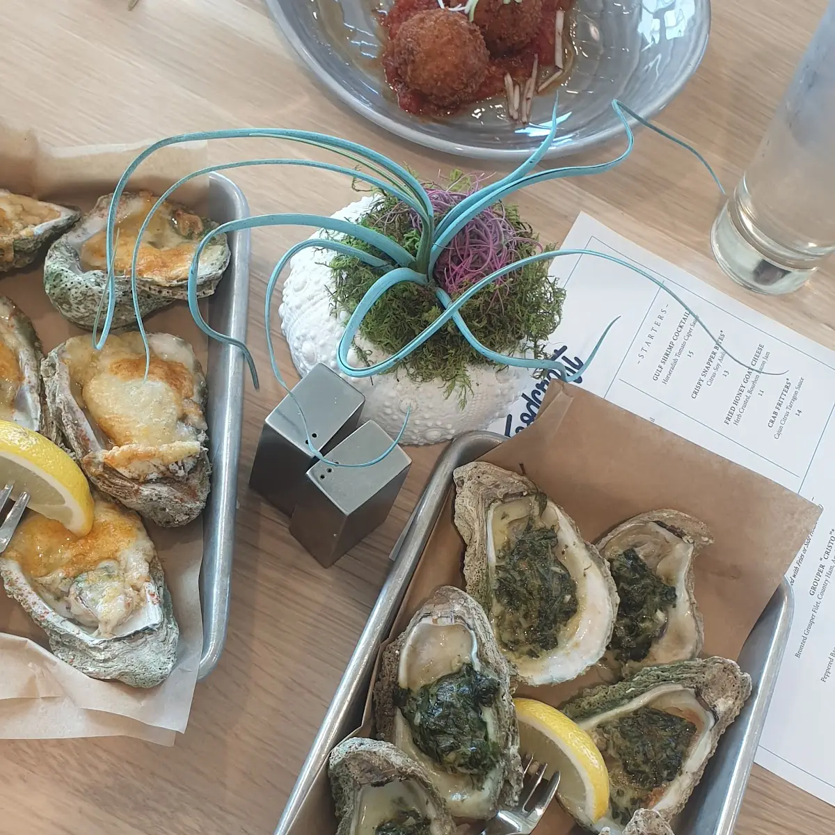 Oysters Rockefeller