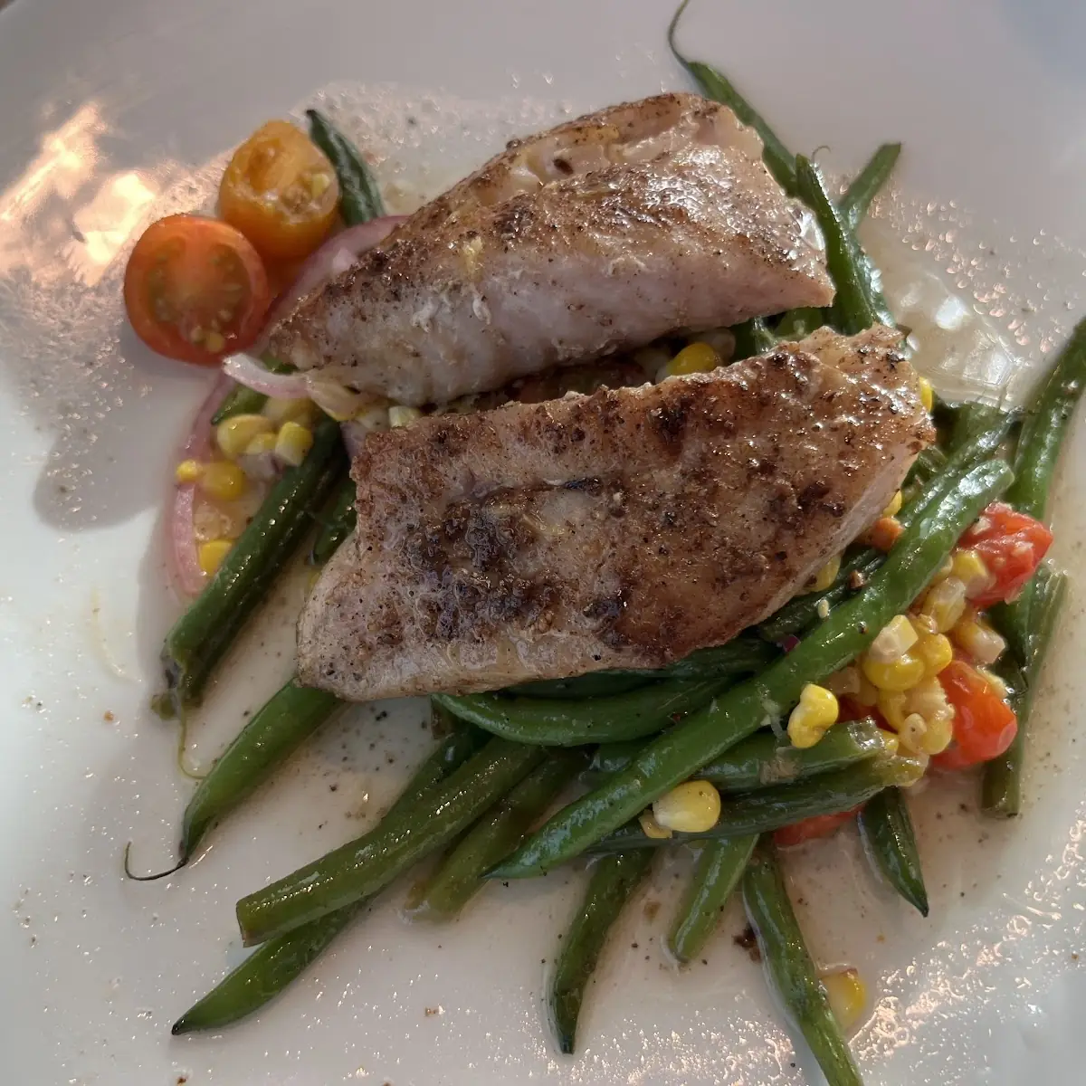 Pan Seared Grouper