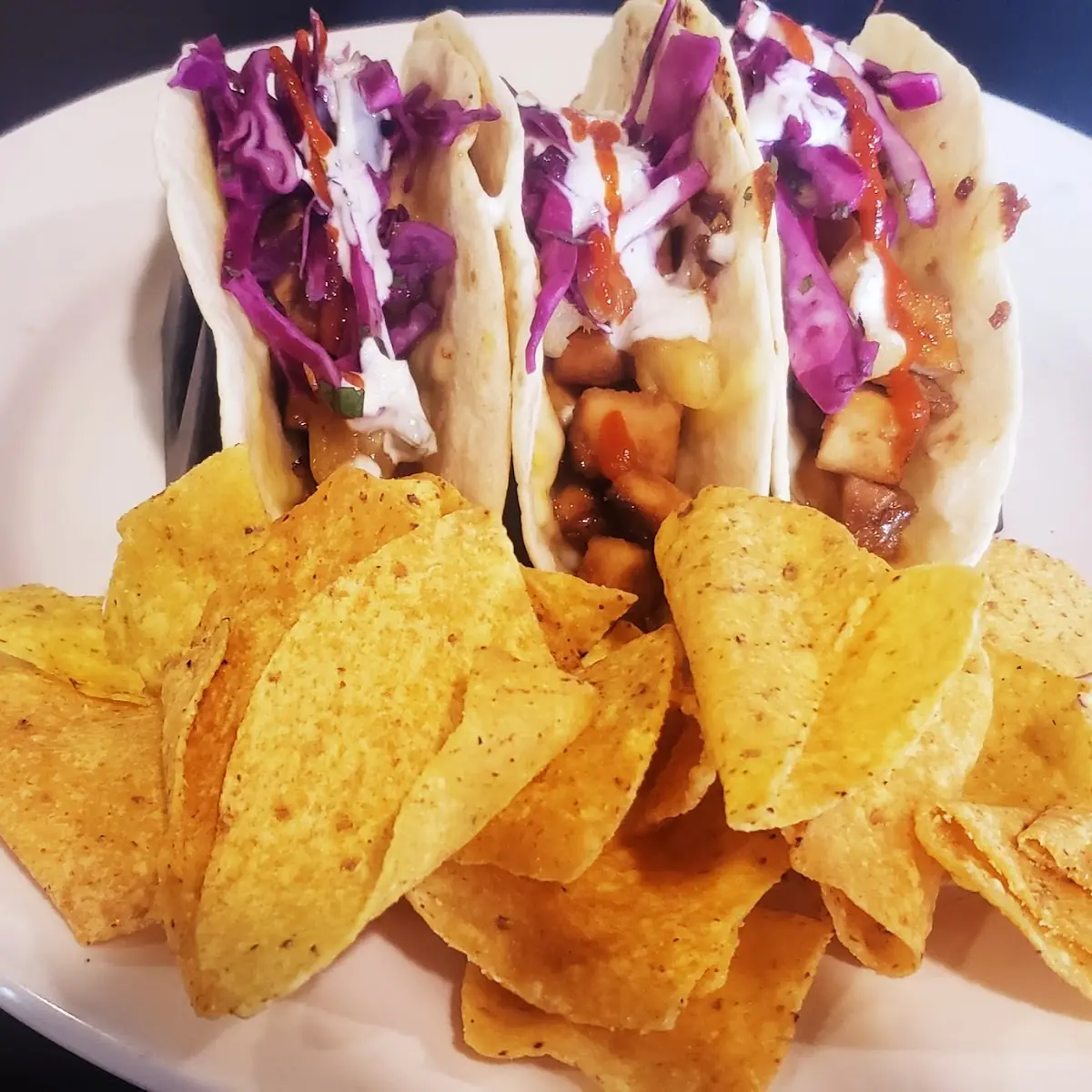 Hawaiian Chicken Taco's