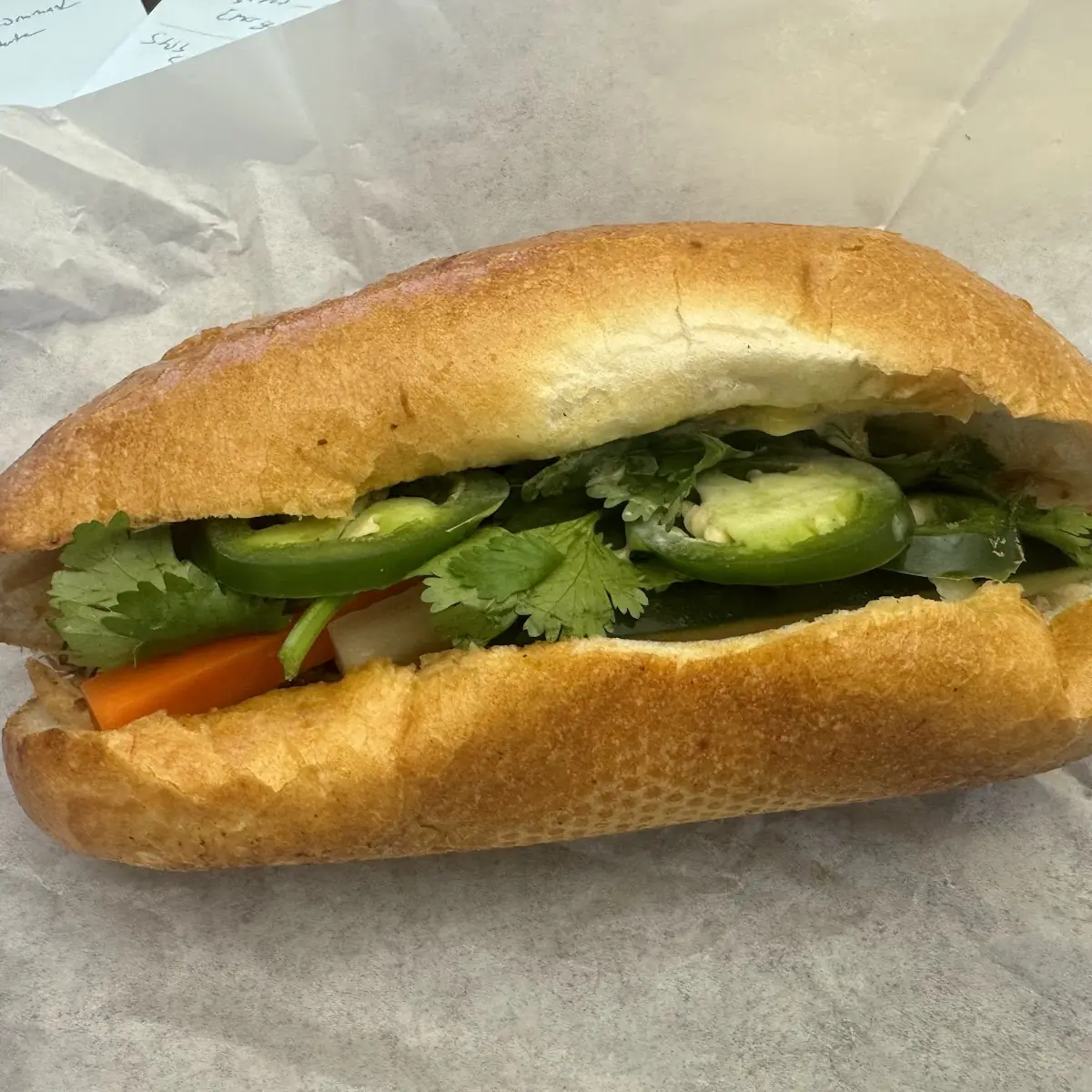 Fried Egg Banh Mi & 1 Small Drink