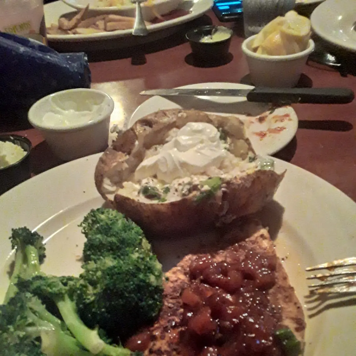 Steak and Crab Cake Dinner