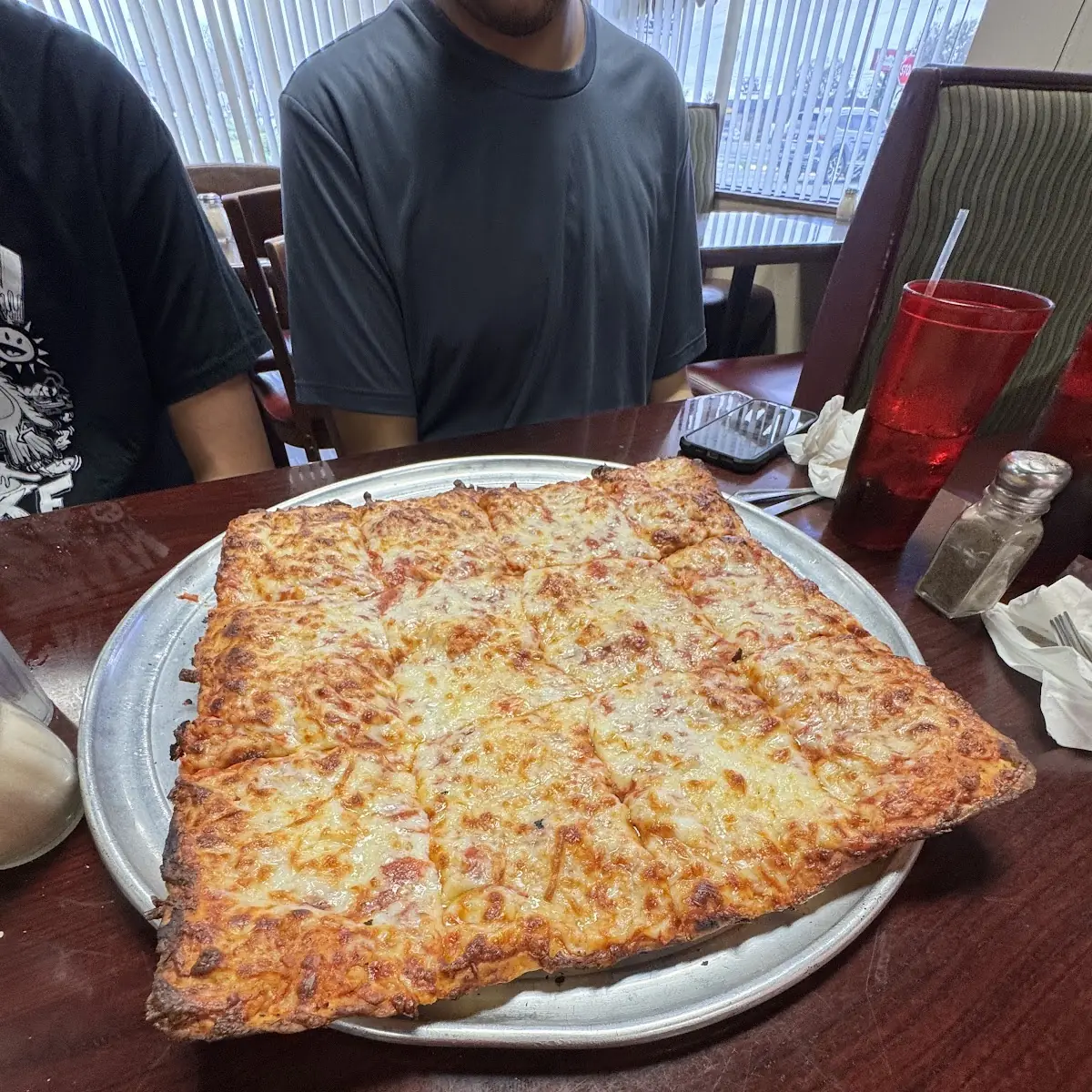 Sicilian Square Thick Pan Cheese Pizza