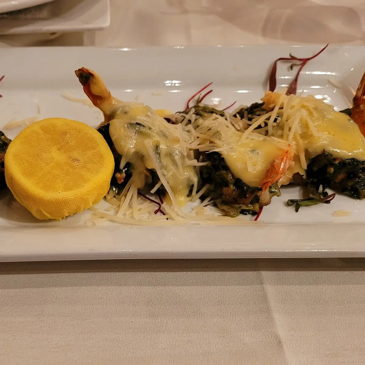 Shrimp Rockefeller Style