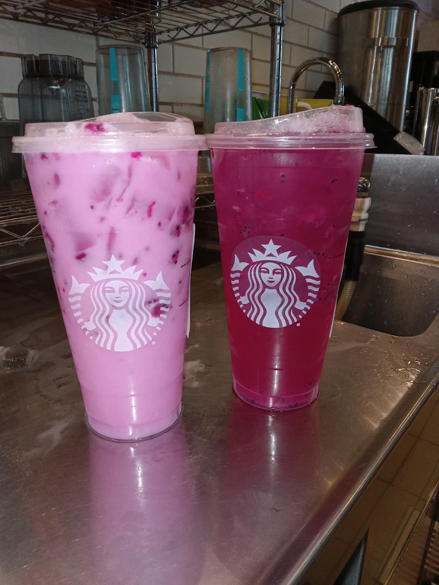 Dragon Drink and Mango Dragonfruit Lemonade