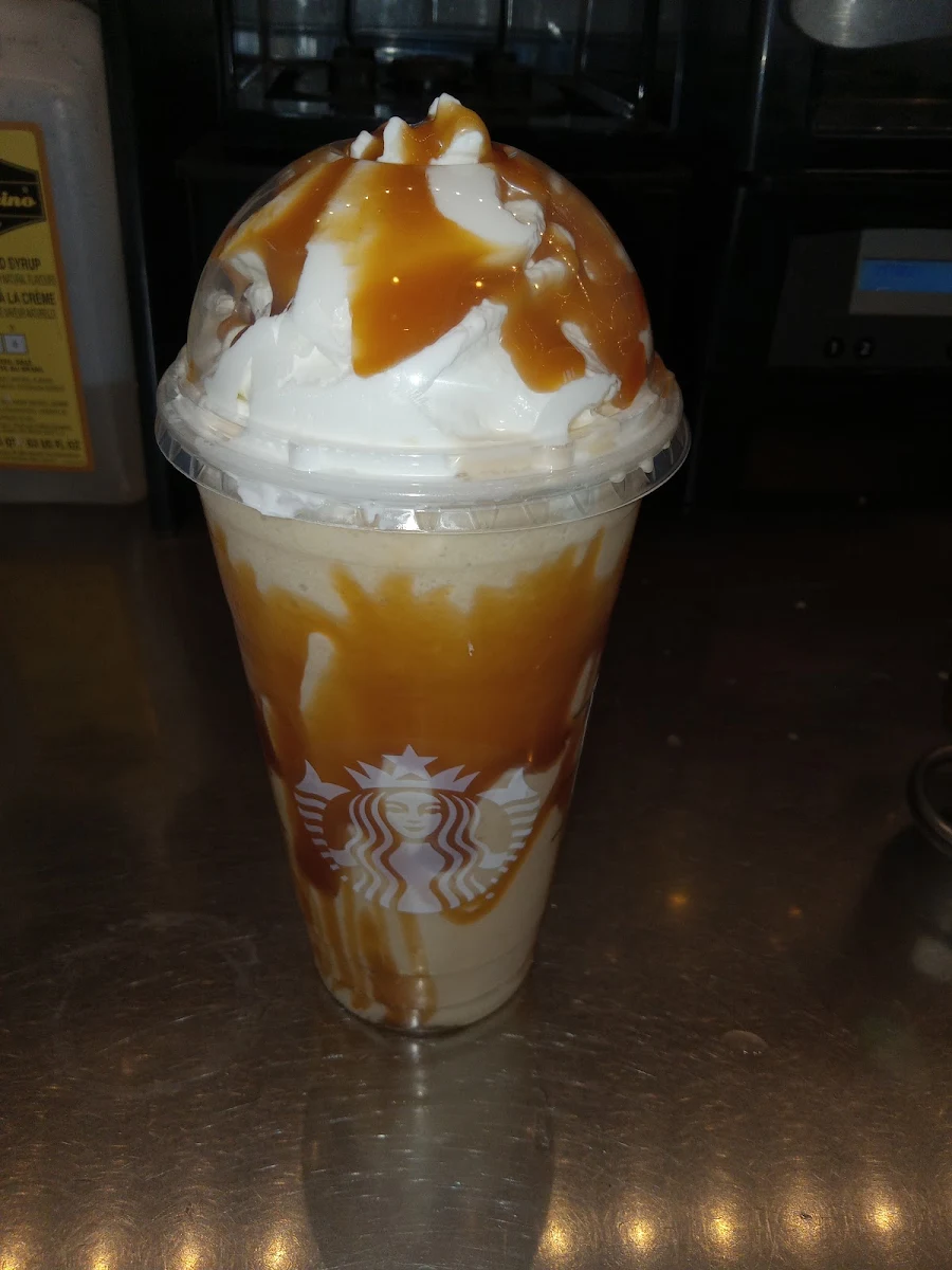 Venti Caramel Frappe Extra Caramel