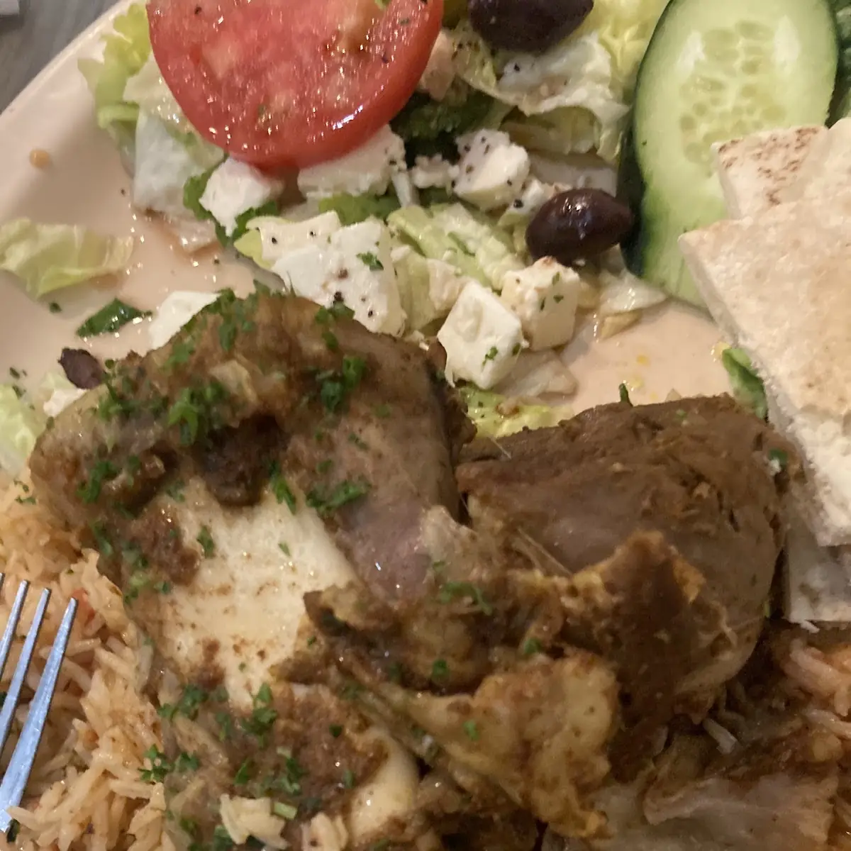 Gyros Yee-Ros Plate