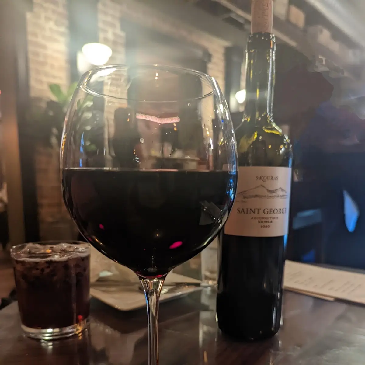 Barmaid Bramble and Cabernet Sauvignon