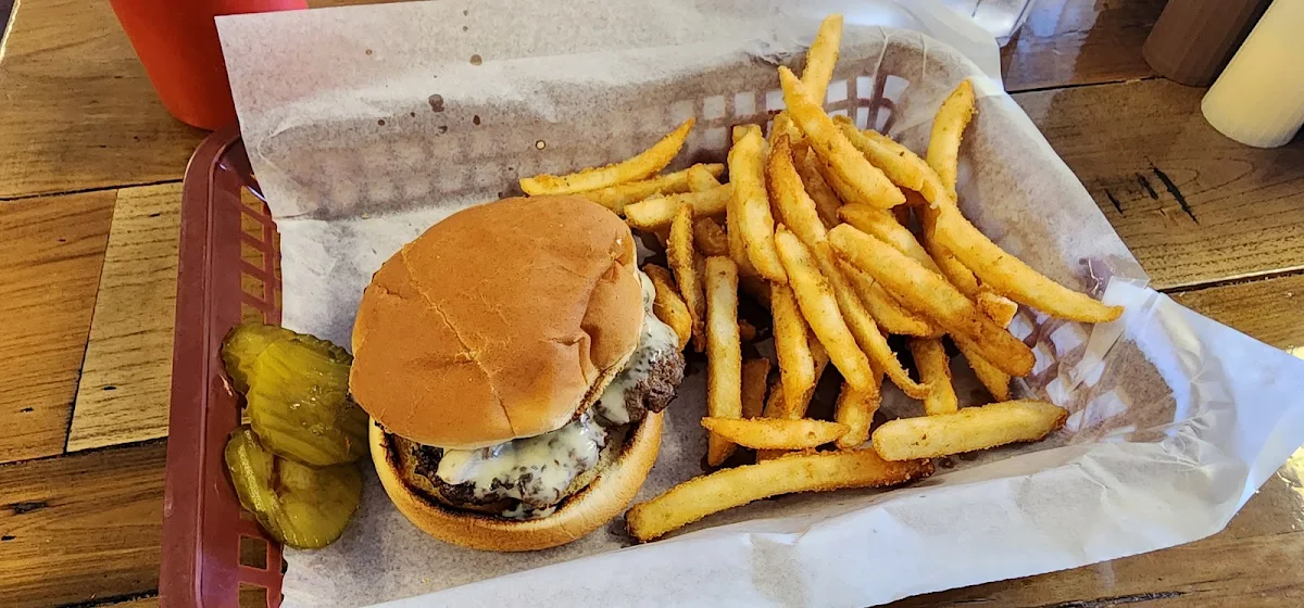 Mushroom Swiss Burger