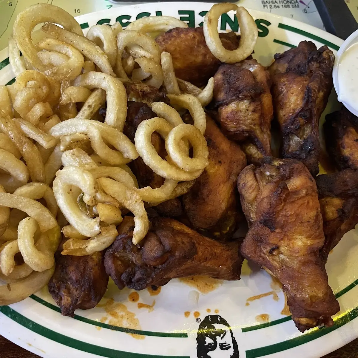 Wings Naked with Garlic Parmesan