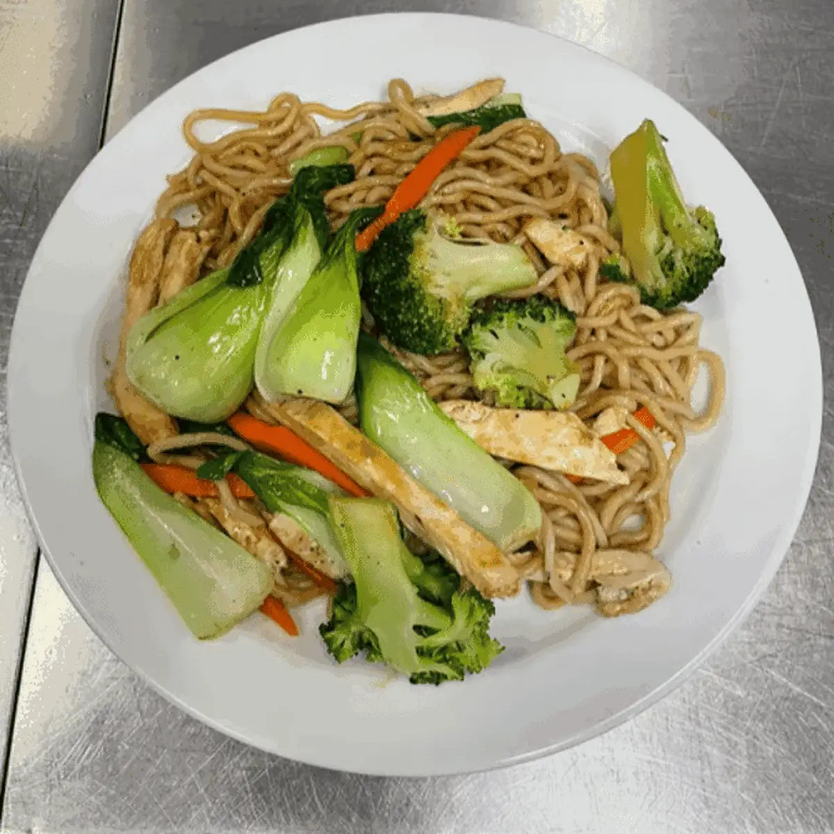 Chicken Noodles, Republik Asian Eatery And Bar - Windsor