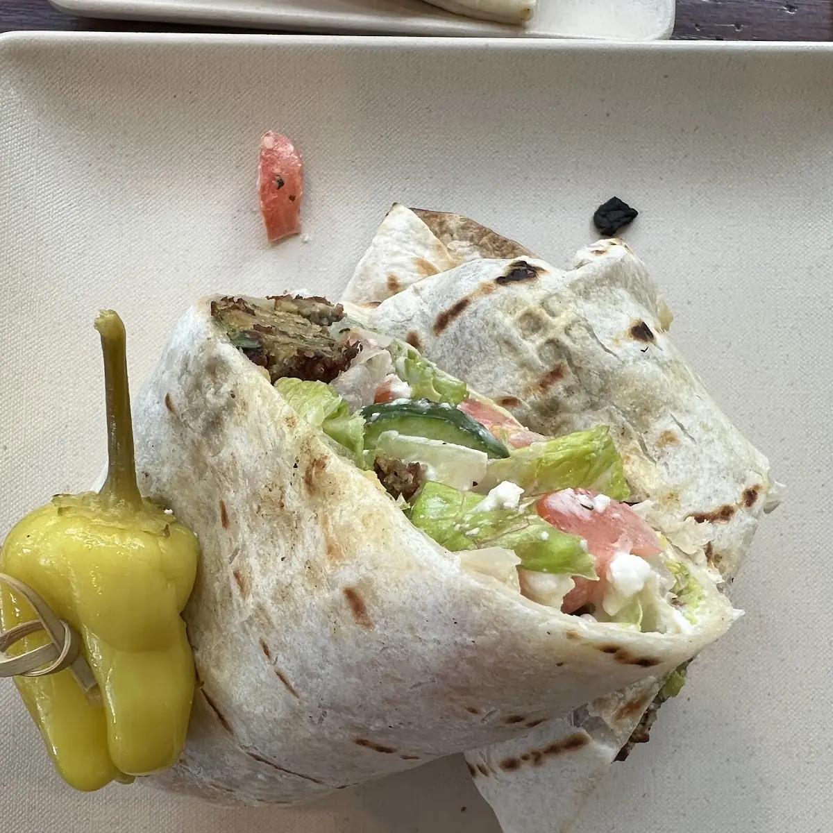 Greek Salad Wrap