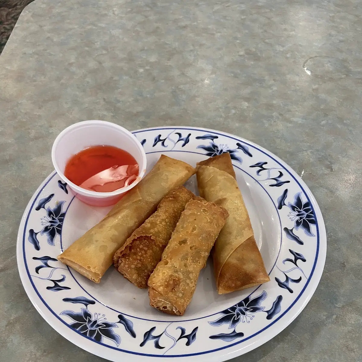 Spring Roll and Pork Roll