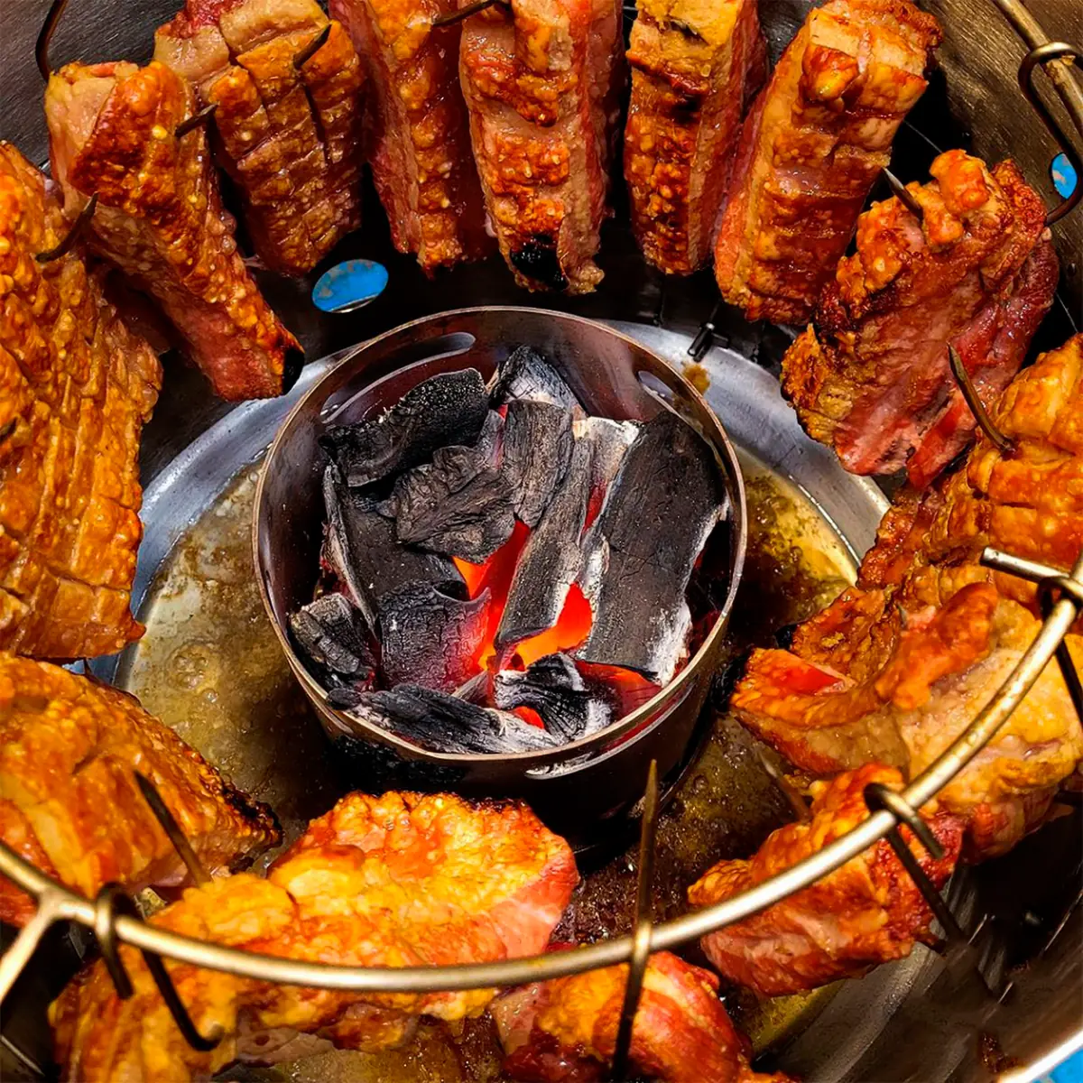 Pollo Asado Al Barril Barrel-Cooked Chicken
