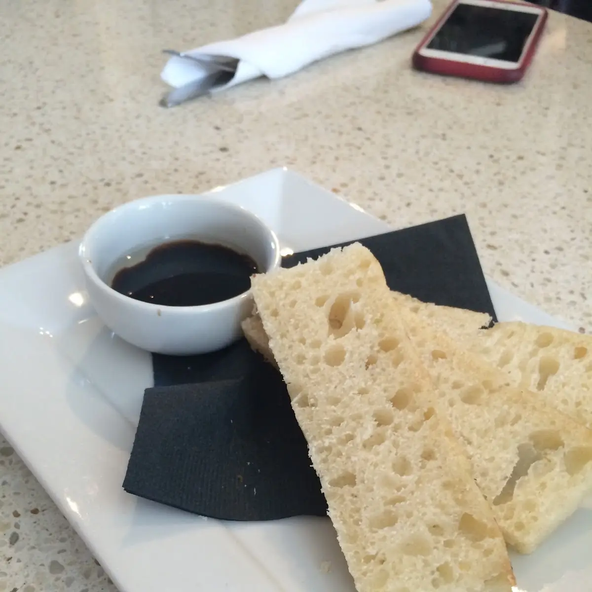 Bread with Oil and Vinegar, Dolci Thai Bistro