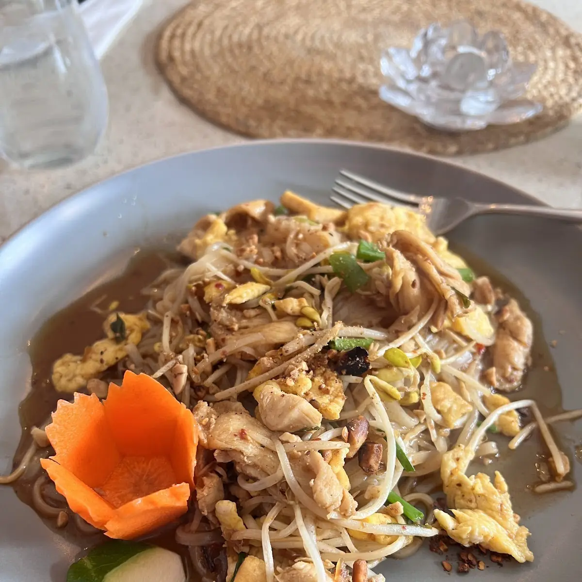 Organic Pad Thai Chicken, Dolci Thai Bistro