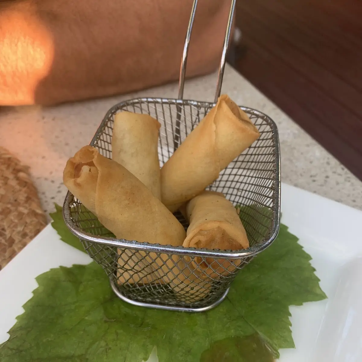 Spring Rolls, Dolci Thai Bistro
