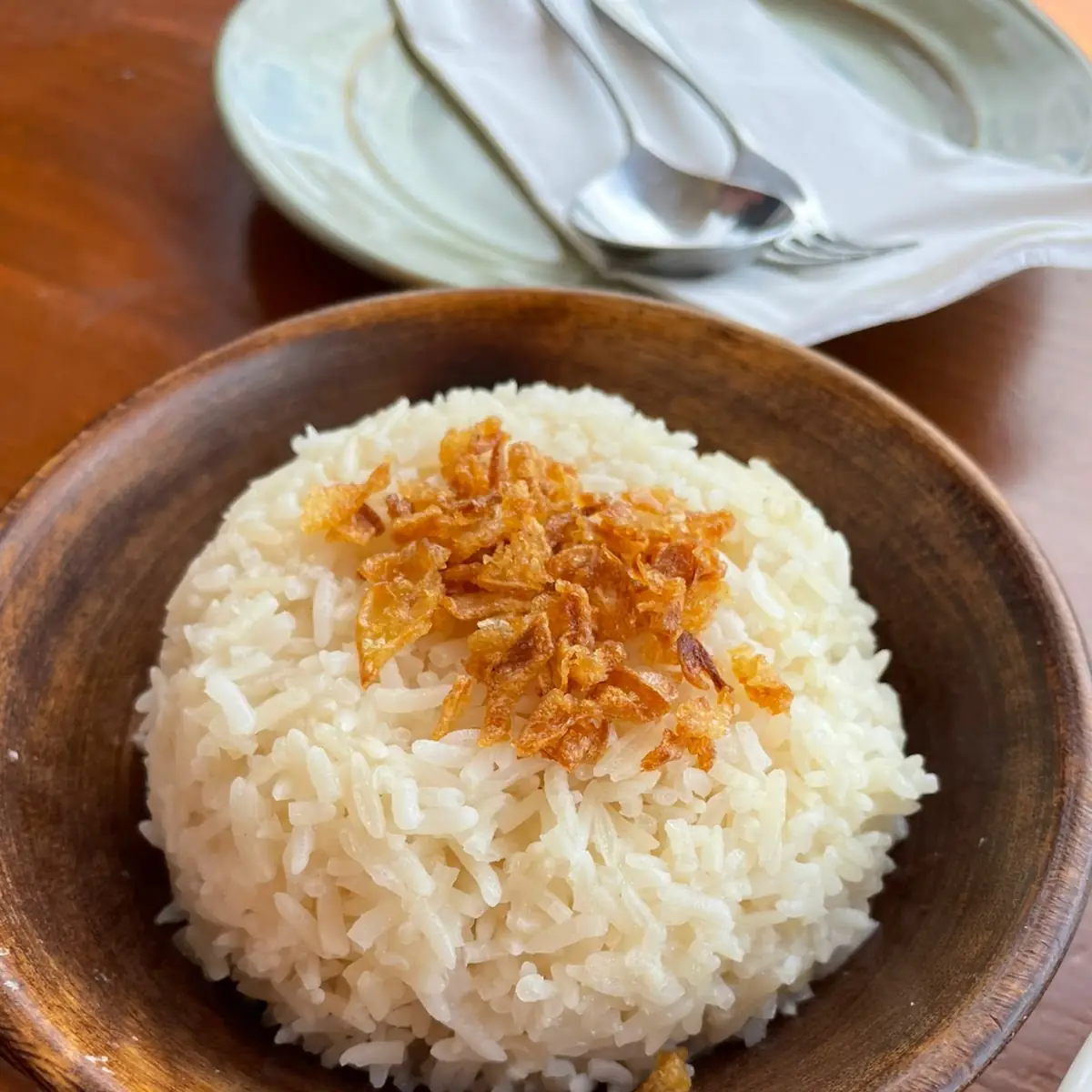 Steamed Coconut Rice, Dolci Thai Bistro