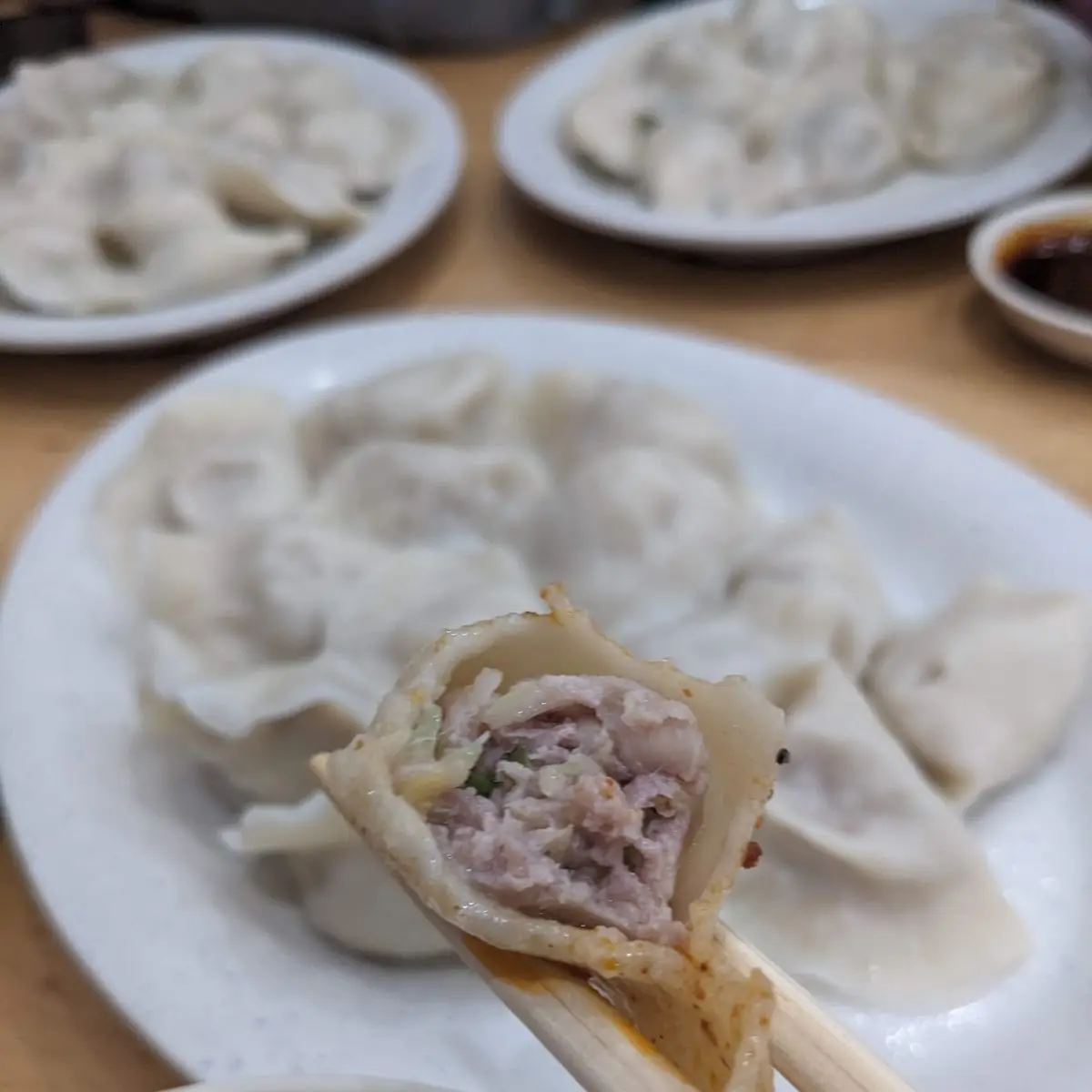 Pork Dumplings with Napa