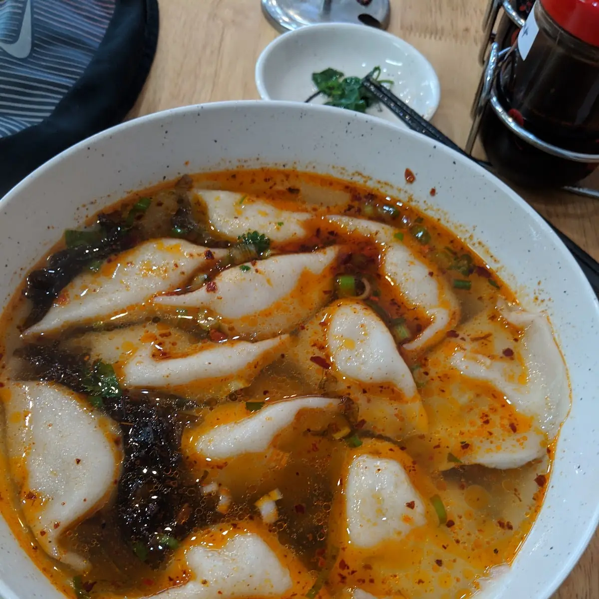 Shiitake Fish Dumpling Soup