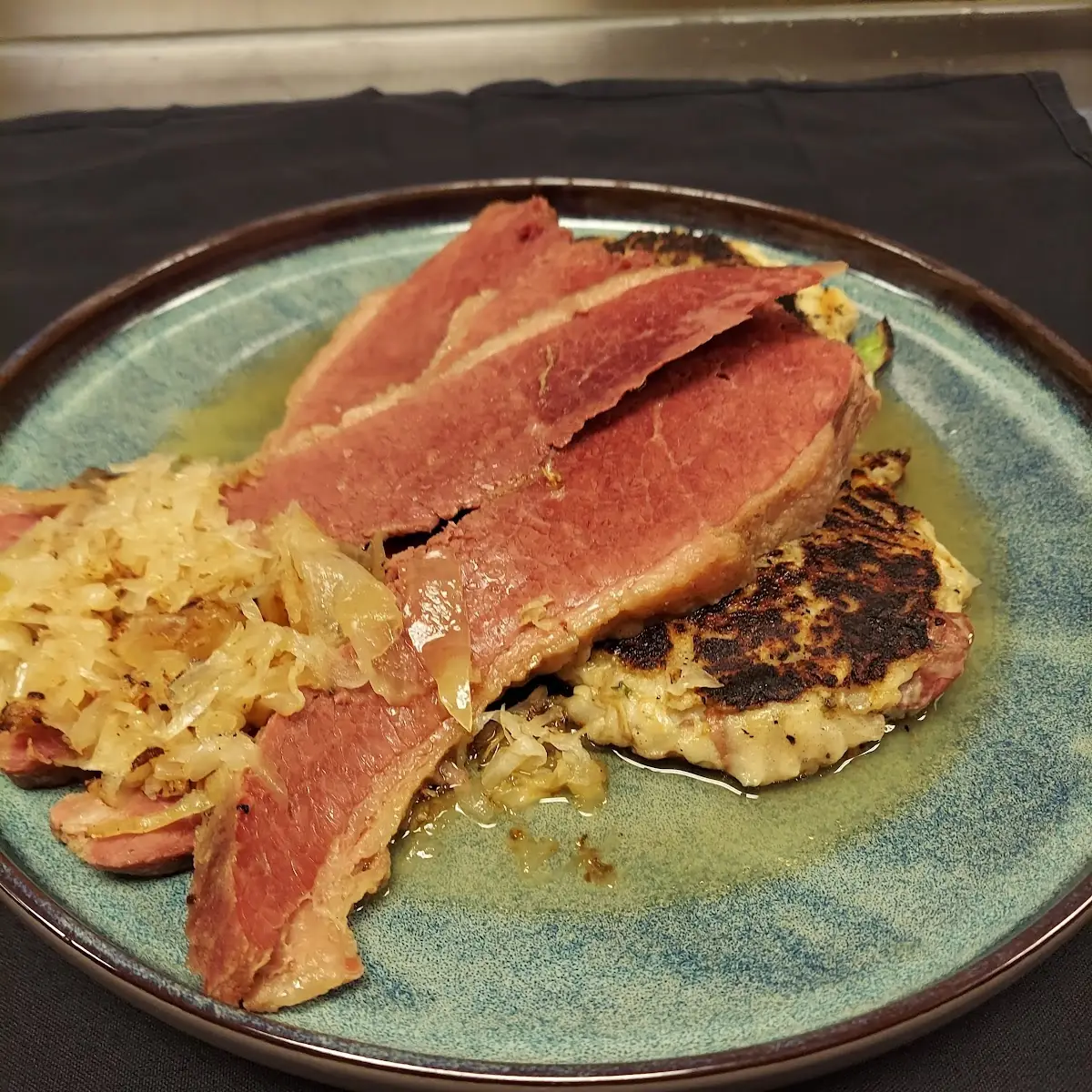 Corned Beef and Potato Pancakes