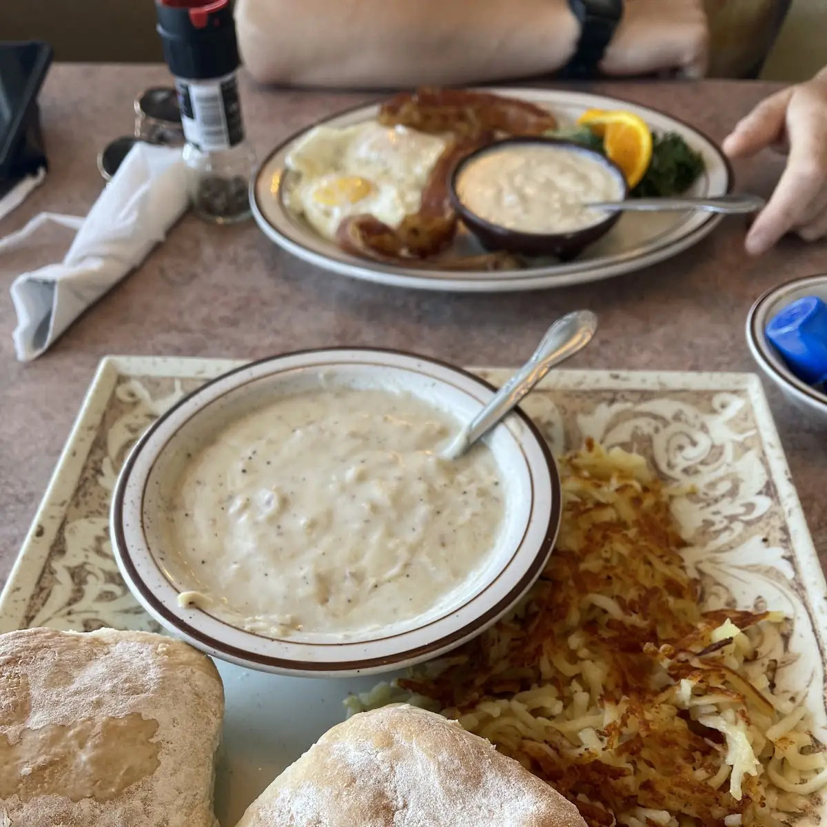 Biscuits and Turkey Gravy