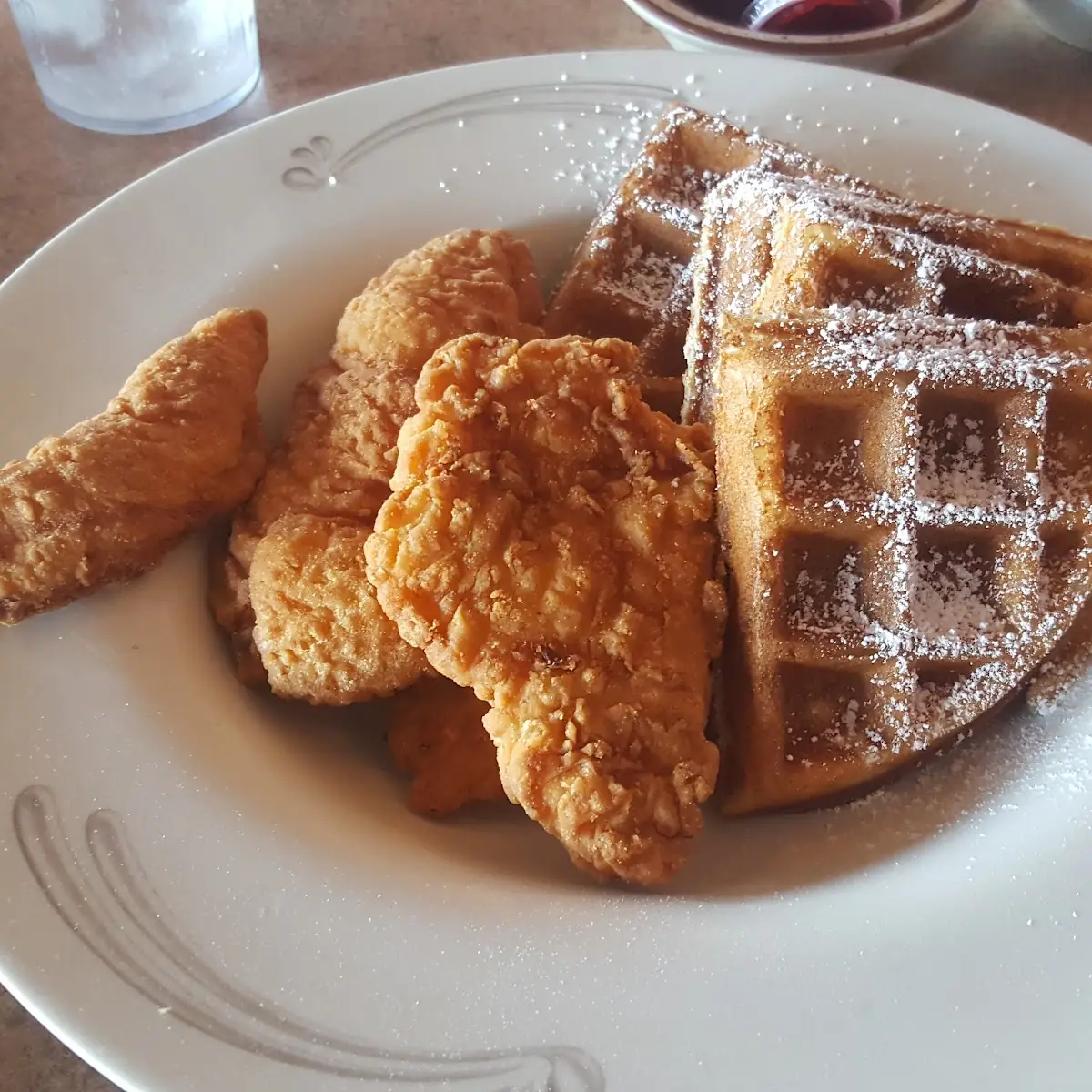 Chicken and Waffles