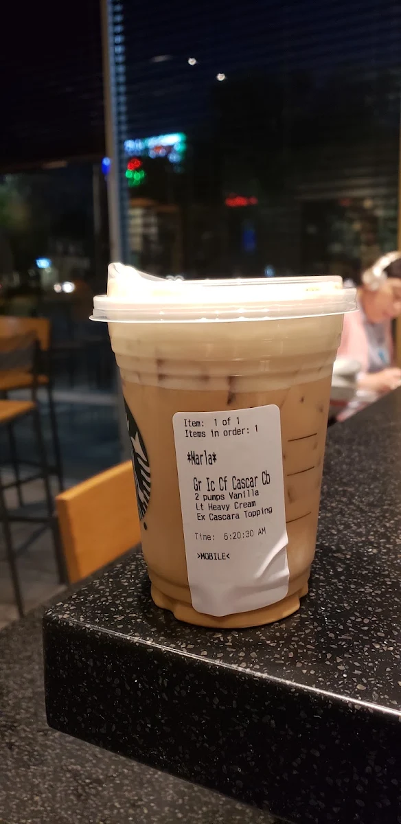 Cold Foam Cold Brew Coffee