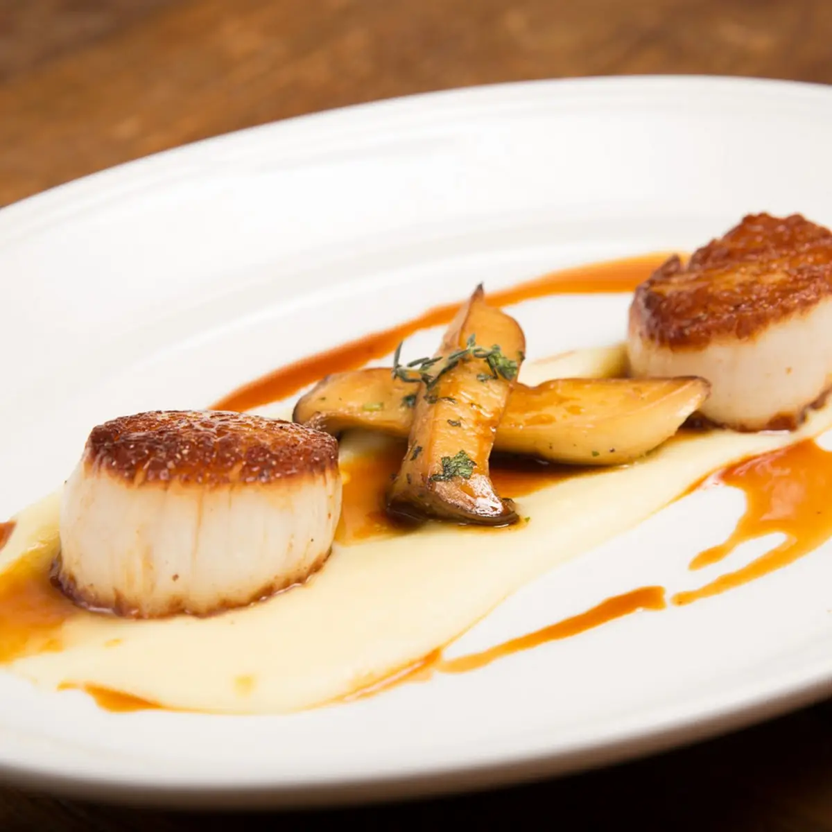 Seared Diver Scallops