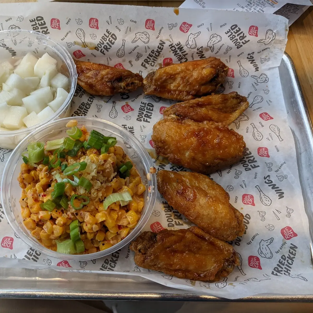 Soy Garlic Wings