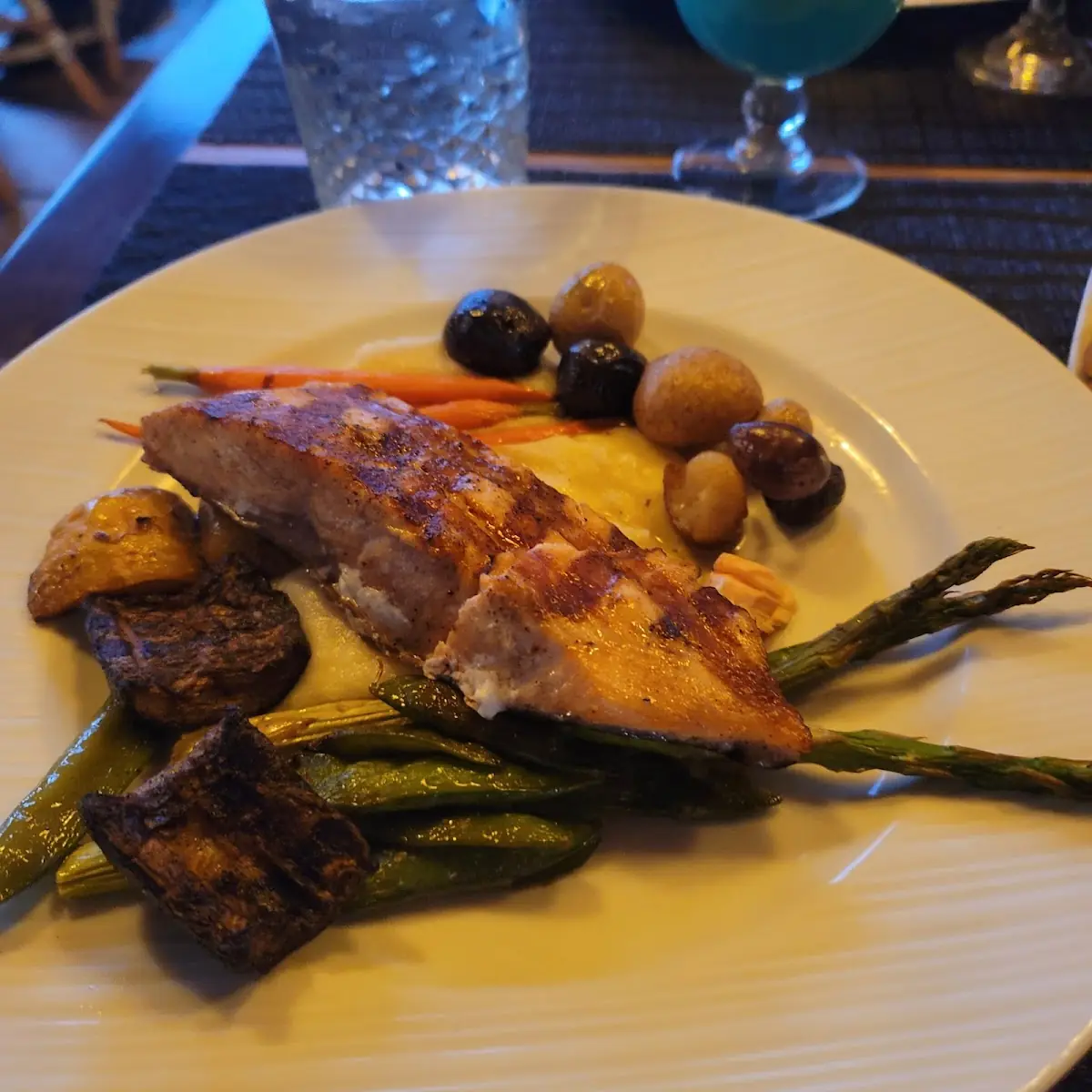 Char Grilled Salmon