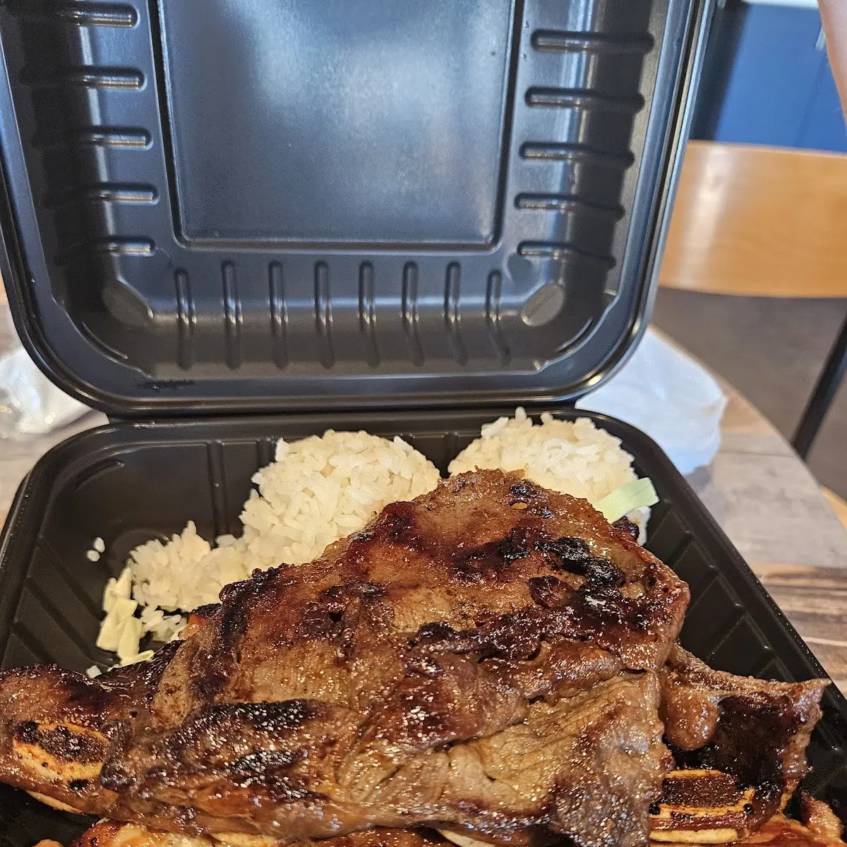 BBQ Chicken and Short Rib Combination
