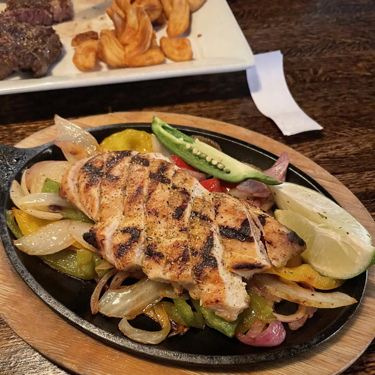 Chicken Steak Fajitas