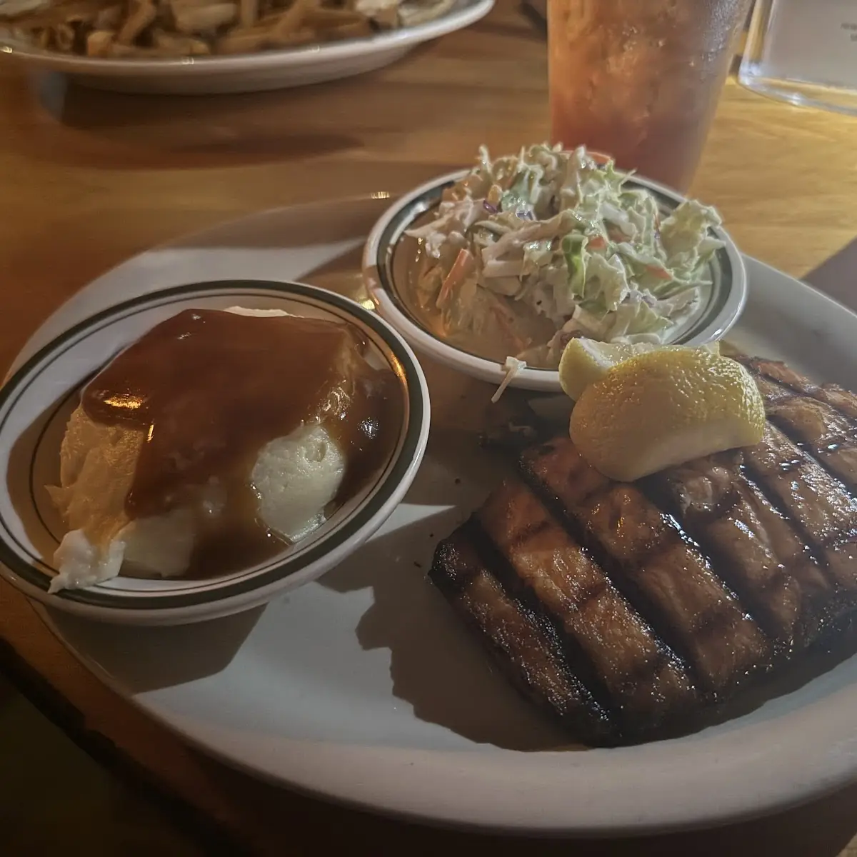 Bourbon Glazed Salmon