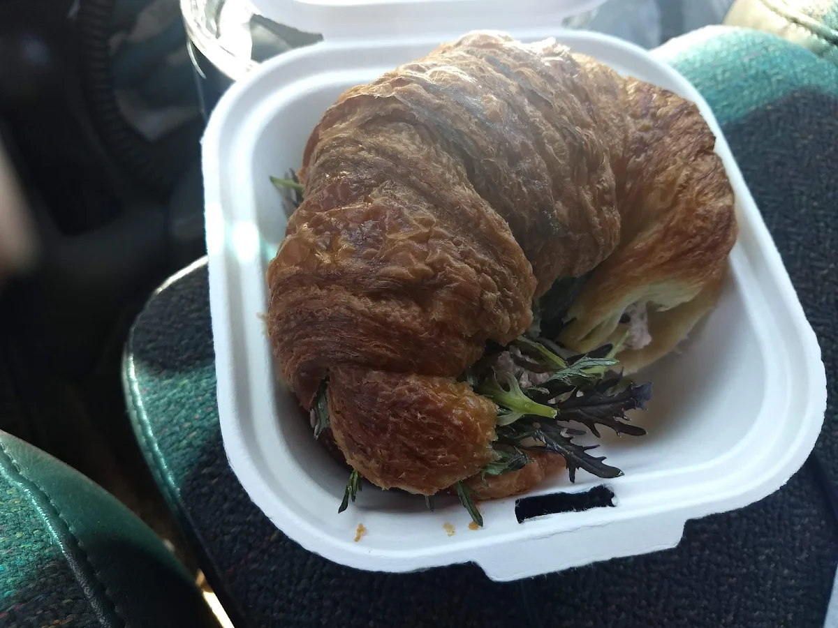 Cherry Chicken Salad Croissant Sandwich