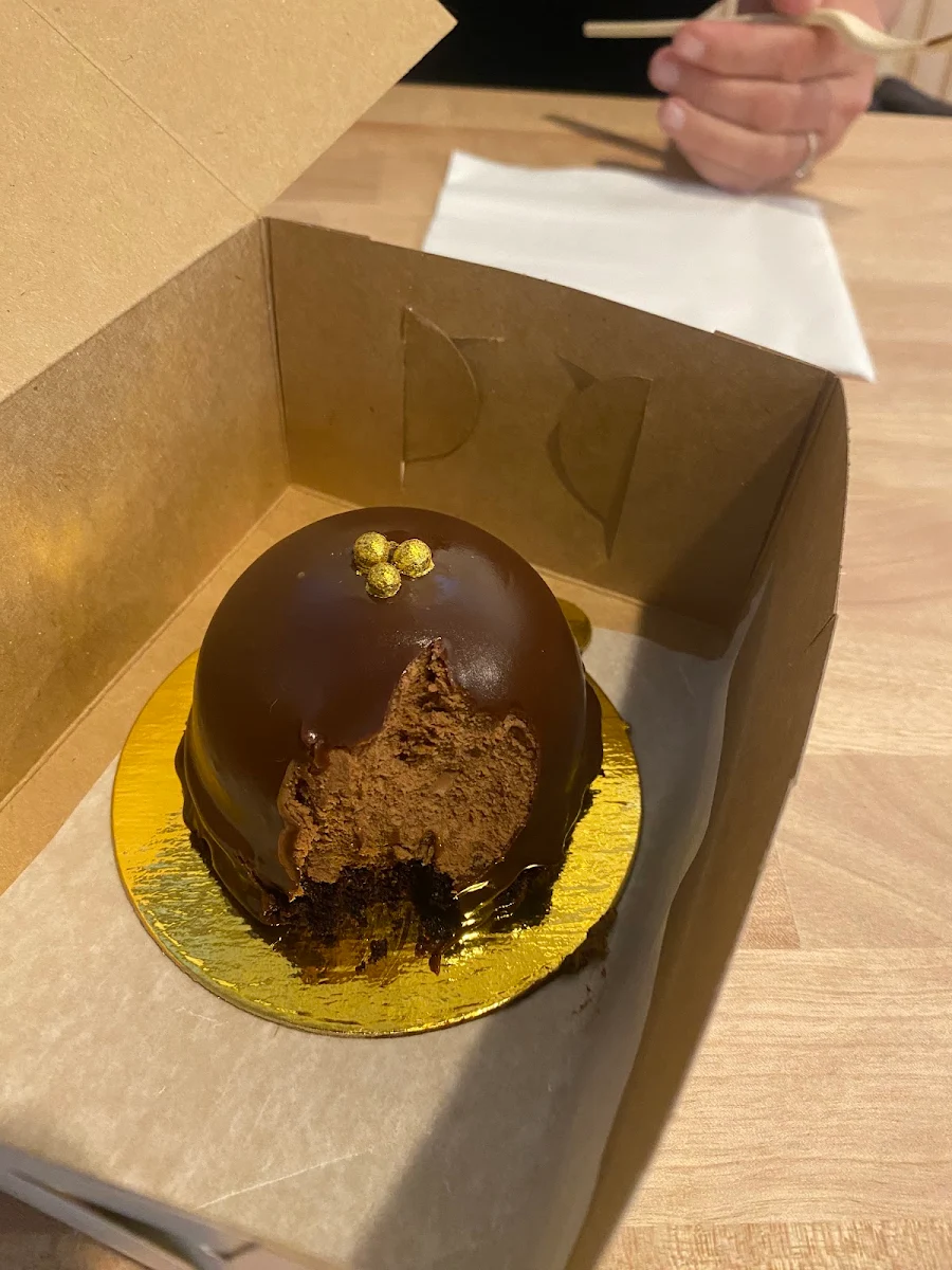 Chocolate Mousse Bomb