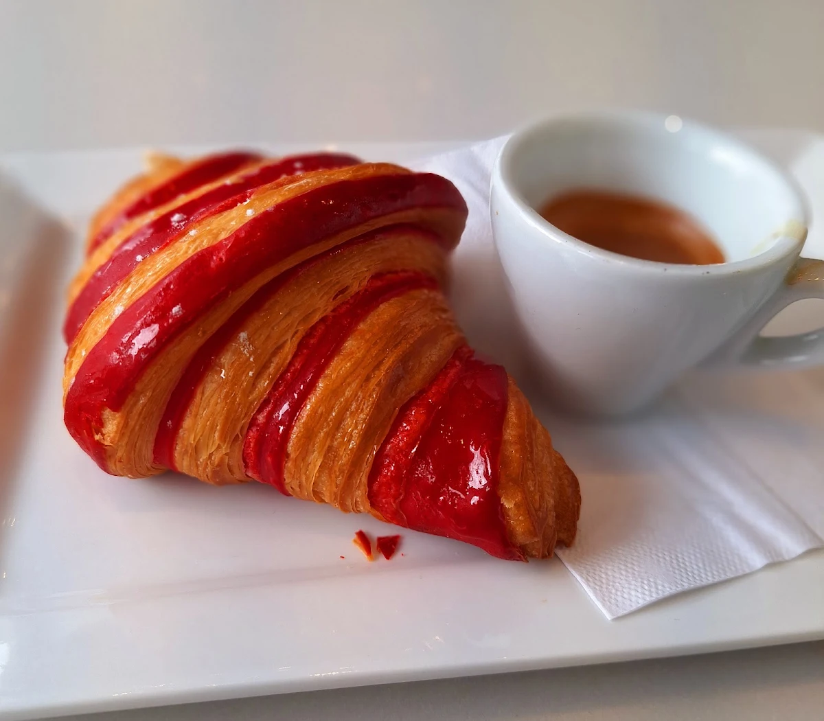 Rasberry Croissant, Pâtisserie Alex Platel (Westmount)