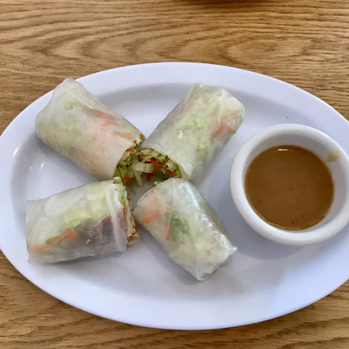 2. Fresh Spring Rolls (2 Rolls)