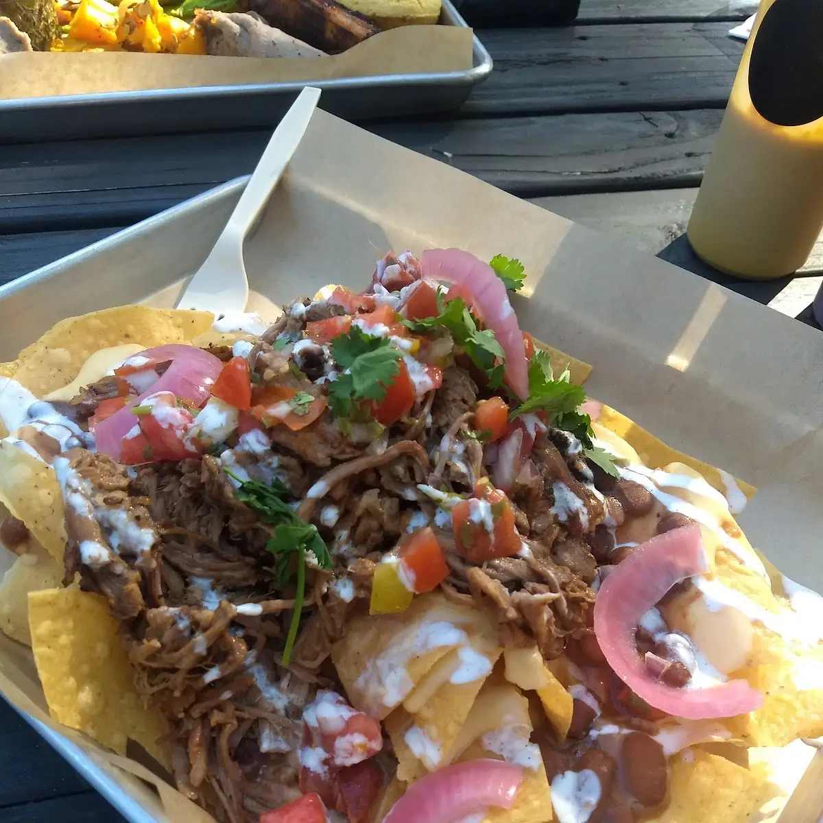 Nachos with Pulled Pork
