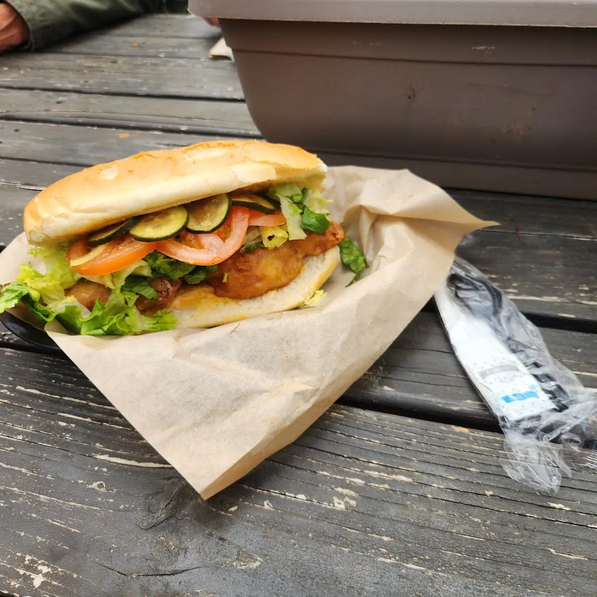 Poboy Fish Sandwich