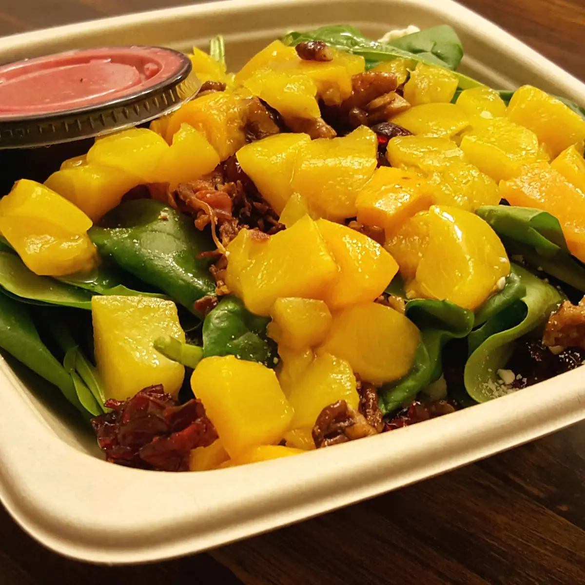 Loaded Spinach Salad